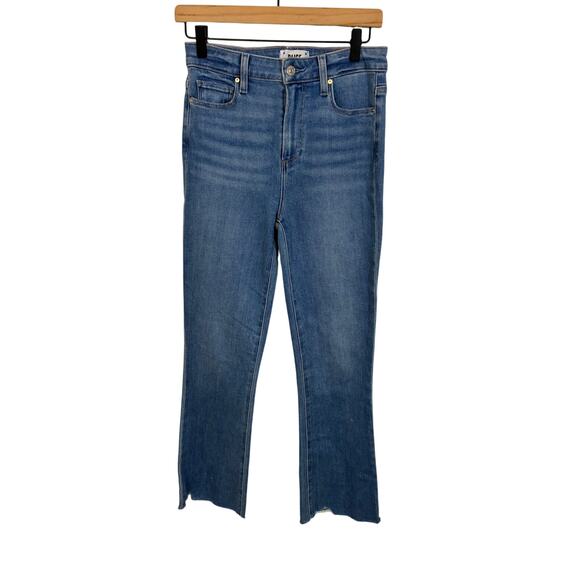 Paige Claudine Nostalgia W/ Curio Hem Relaxed High Rise Relaxed Straight Leg 26 - Picture 3 of 7